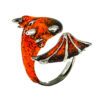 Black Garnet Dragon Ring