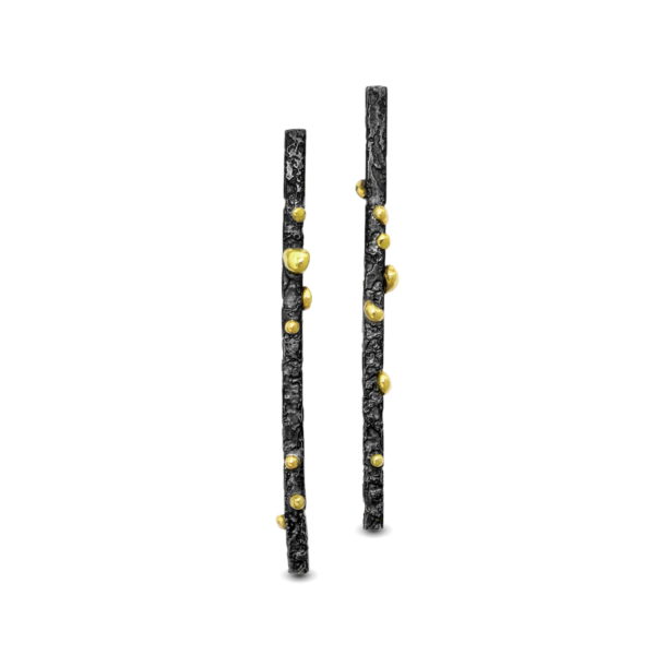 Long-Black-And-Gold-Earrings