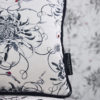 Mini Entangled Chrysanthemums Hand Embroidered Cushion