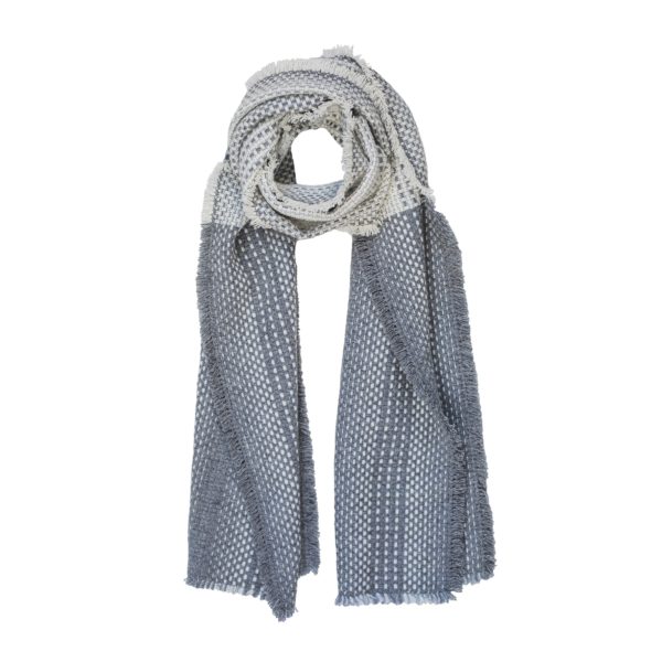 Louise Tucker_speckle scarf product shot_grey_square
