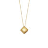 Gold Plated Mini Pillow Necklace - Heather O'Connor