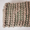 Cassandra Sabo’s handwoven blue-faced leicester wool 'Burrows' throw from her Forest Collection