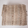 Reverse side of the handwoven 'Tendril' throw featuring Merino wool by Cassandra Sabo