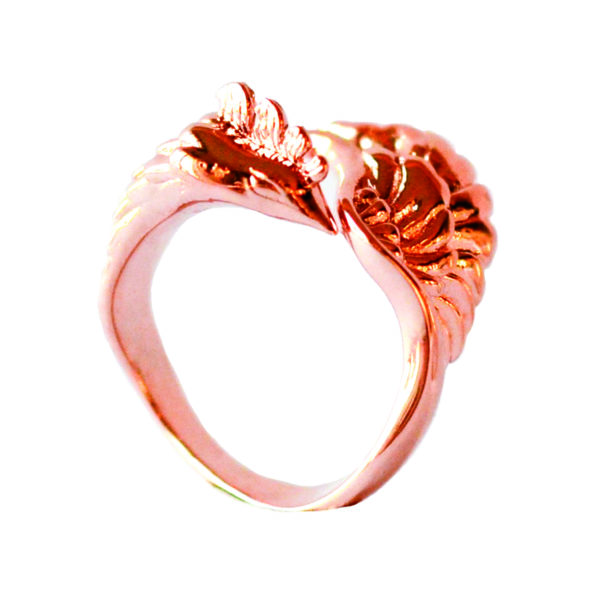 Rose Gold Phoenix Ring_Monvatoo