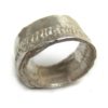 textured ring for men